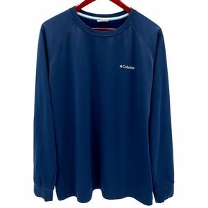 Columbia Crewneck Pullover Fleece Lined Sweatshirt